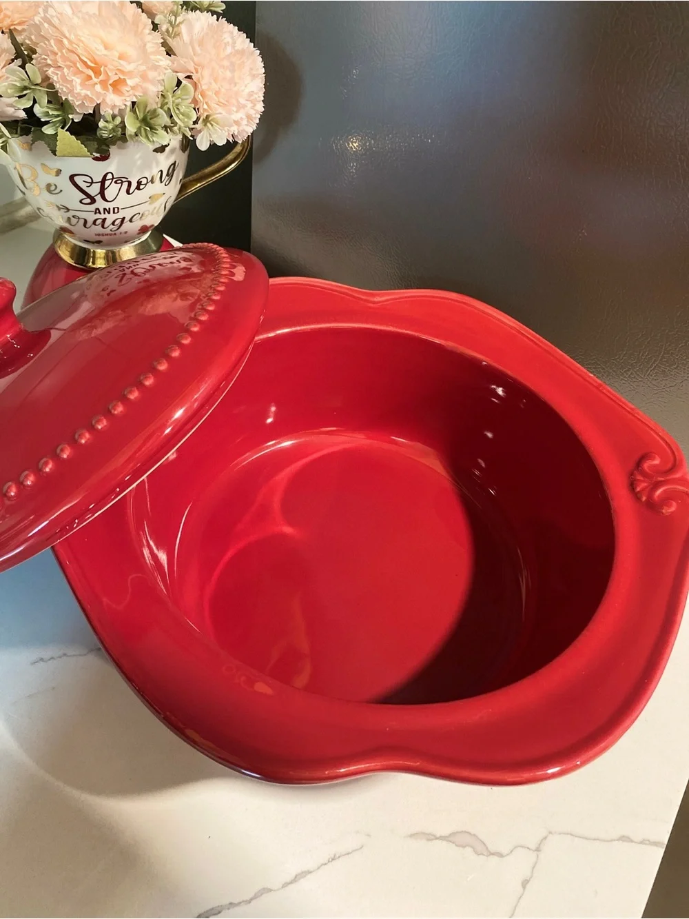 Princess House Red Casserole